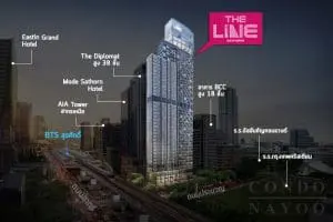 รีวิวทำเล คอนโด THE LINE สาทร คอนโดหรูติดรถไฟฟ้า BTS สุรศักดิ์ เริ่ม 7.9 ล้าน*