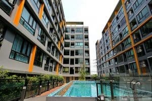 รีวิว คอนโด เดอะคิวบ์ พลัส มีนบุรี ติดถนนใหญ่ ใกล้รถไฟฟ้า