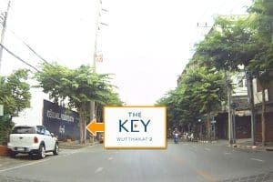 คอนโด THE KEY วุฒากาศ 2 ใกล้รถไฟฟ้า BTS วุฒากาศ