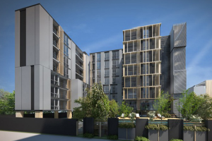 คอนโด เดอะ ทีค พัฒนาการ-ทองหล่อ The Teak Condo ใกล้ Airport Link รามคำแหง 500 เมตร