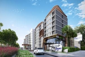 เดอะ ทรัสต์ คอนโด อมตะ-ชลบุรี The Trust Condo Amata-Chonburi