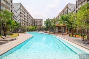 EP.378 รีวิว พลัมคอนโด รังสิต อะไลฟ์ Plum Condo Rangsit Alive ใกล้ ม.กรุงเทพ เพียง 800 ม. เริ่ม 1.19 ล้าน*