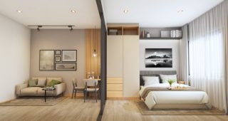 คอนโด เฟล็กซี่ เมกะ สเปซ บางนา Flexi Mega Space Bangna ใกล้ Mega บางนา และ MRT สถานีศรีเอี่ยม ราคาเริ่มต้น 1.89 ล้านบาท*