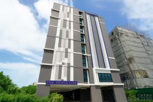 รีวิว เดอะ ทริปเปิ้ล ไลน์ คอนโดมิเนียม / The Triple Line Condominium คอนโดพร้อมอยู่ ใกล้รถไฟฟ้าสายสีม่วง และสายสีชมพู สถานีศูนย์ราชการนนทบุรี เริ่ม 2.8 ล้าน*
