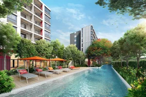 ดีคอนโด วิวิด รังสิต dcondo vivid Rangsit คอนโดใหม่ ตรงข้าม ม.กรุงเทพ พร้อมรถรับ-ส่ง ถึงหน้ามหาลัย ราคาเริ่ม 1.49 ล้านบาท*