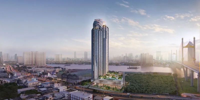 รีวิว SEVEN 9 EIGHT พระราม 3 คอนโด High-Rise วิวโค้งแม่น้ำเจ้าพระยา บนพื้นที่ส่วนกลางกว่า 3.7 ไร่* ทำเลติดถนนพระราม 3 ใกล้ทางด่วน เพียง 2 นาที* โครงการจาก TC Development